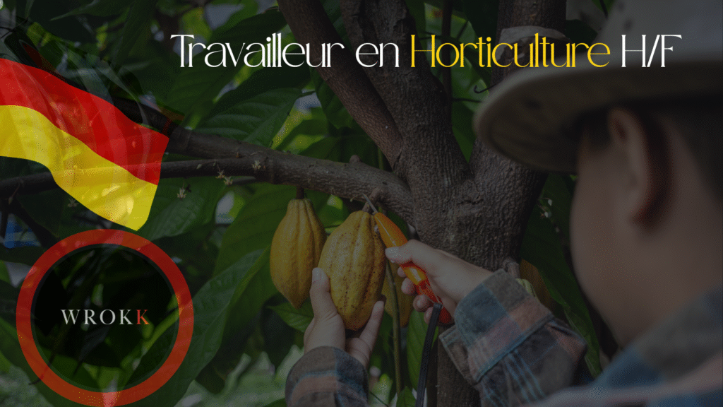 Travailleur en Horticulture