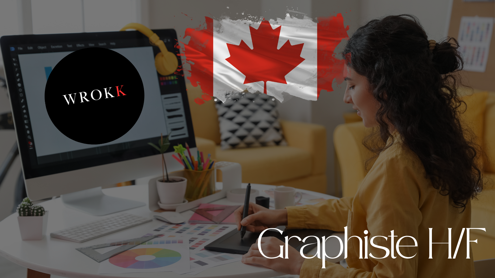 Offre d’emploi à Calgary  : Graphiste H/F
