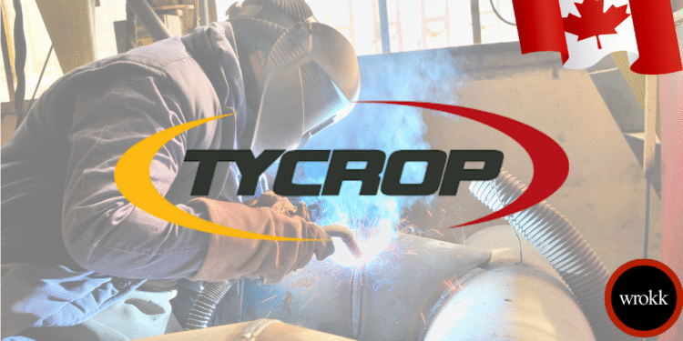 TYCROP Manufacturing Ltd recrute : Offre d’emploi pour soudeur à Rosedale